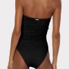 Textured Ruched One Piece - Image 3