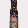Hannah Fall Foliage Embroidered Dress - Image 4