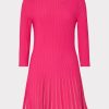 Tabitha Sheer Godet Mini Dress