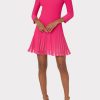 Tabitha Sheer Godet Mini Dress - Image 2
