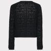 Bubble Pointelle Knit Jacket - Image 4