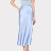 Ella Hammered Satin Skirt - Image 2