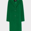 Single Breasted Wool Coat
