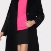 Faux Leather Sleeve Coat - Image 3