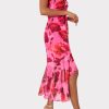Nanci Blurred Blossom Ruffle Dress - Image 3