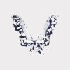Italian Graphic Brushstroke Ruffle Bikini Top - Image 4