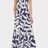Olen Graphic Brushstroke Strapless Maxi Dress - Image 2