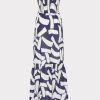 Olen Graphic Brushstroke Strapless Maxi Dress - Image 4