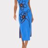 Floral Strapless Knit Midi Dress - Image 2
