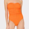 Textured Ruched One Piece - Image 2