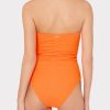 Textured Ruched One Piece - Image 3
