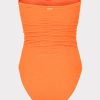 Textured Ruched One Piece - Image 4