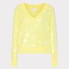 Ilaria Sequin V-Neck Sweater