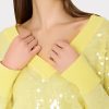 Ilaria Sequin V-Neck Sweater - Image 3
