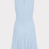 Wave Godet Flare Knit Mini Dress - Image 5