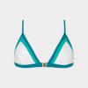 Positano Color Block Bikini Top