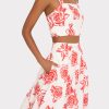 Rose Embroidery Crop Top - Image 3
