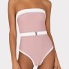 Ravello Strapless Color Block One Piece - Image 3