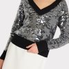 Ilaria Sequin V-Neck Sweater - Image 3